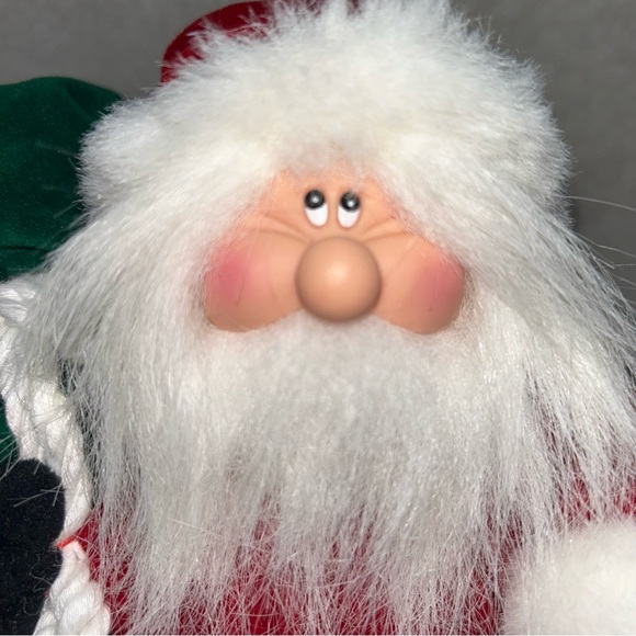 Main Joy Limited 7" x 7" singing Santa Claus Vintage Hong Kong loud singing - Picture 3 of 12